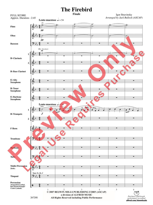 The Firebird 斯特拉溫斯基伊果 火鳥 總譜 | 小雅音樂 Hsiaoya Music
