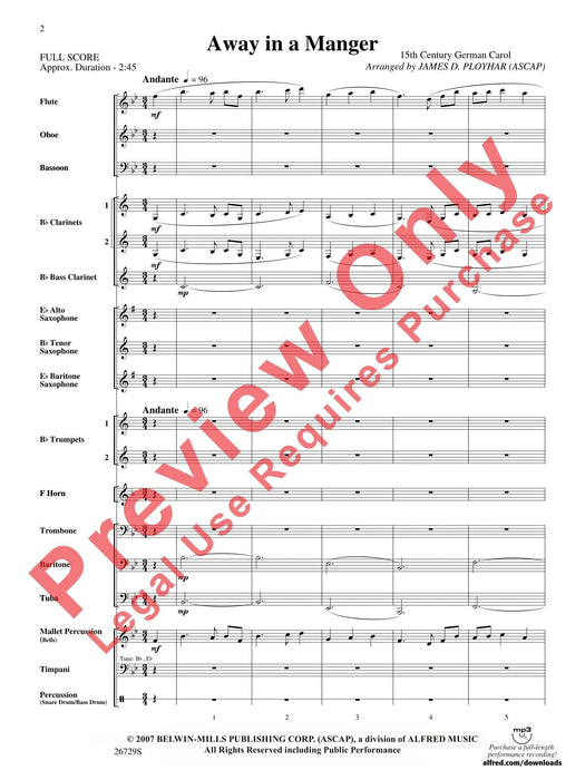 Away in a Manger 總譜 | 小雅音樂 Hsiaoya Music