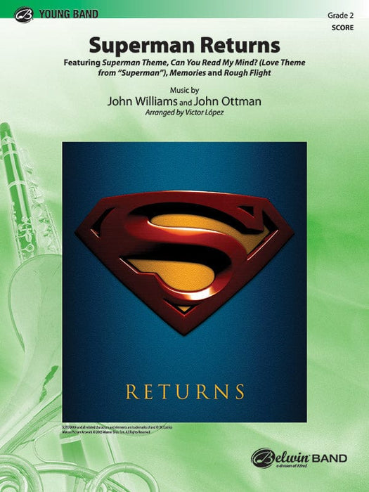 Superman Returns Featuring: Superman Theme / Can You Read My Mind? (Love Theme from Superman) / Memories / Rough Flight 主題 總譜 | 小雅音樂 Hsiaoya Music