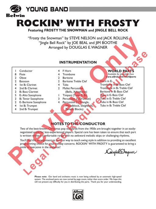 Rockin' with Frosty Featuring: Frosty the Snowman / Jingle Bell Rock 總譜 | 小雅音樂 Hsiaoya Music