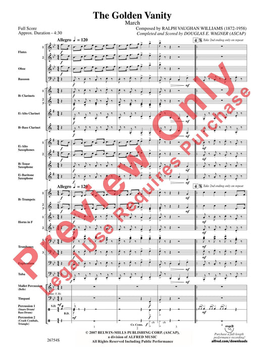 The Golden Vanity 總譜 | 小雅音樂 Hsiaoya Music