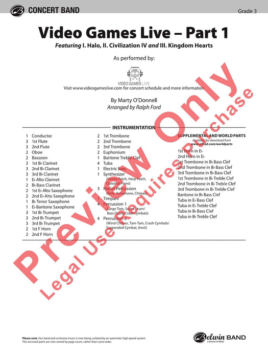 Video Games Live -- Part 1 Featuring: Halo / Civilization IV / Kingdom Hearts | 小雅音樂 Hsiaoya Music