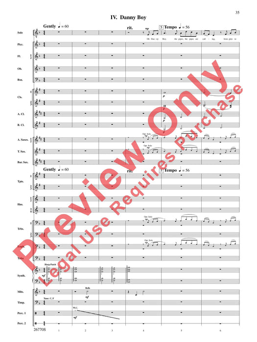 Irish Songs Instrumental or Vocal Solo 獨奏 總譜 | 小雅音樂 Hsiaoya Music