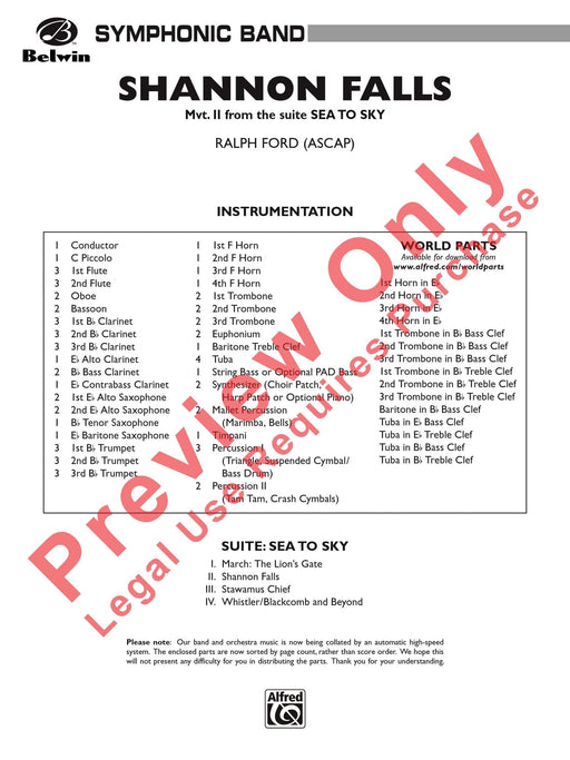 Shannon Falls (Movement 2 from Sea to Sky) 樂章 | 小雅音樂 Hsiaoya Music