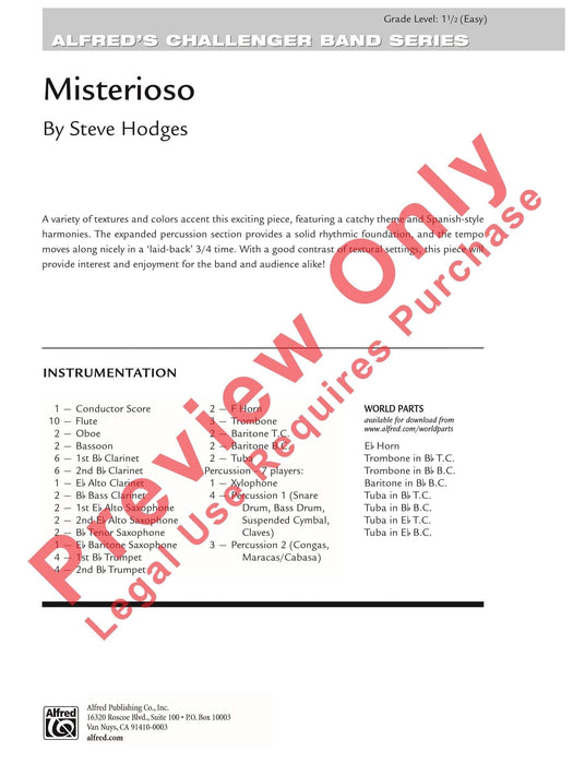 Misterioso 總譜 | 小雅音樂 Hsiaoya Music