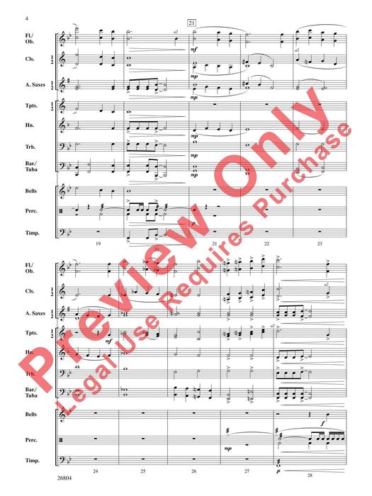 Sugar Creek Overture 序曲 總譜 | 小雅音樂 Hsiaoya Music