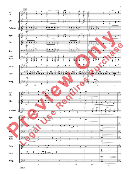 Sugar Creek Overture 序曲 總譜 | 小雅音樂 Hsiaoya Music