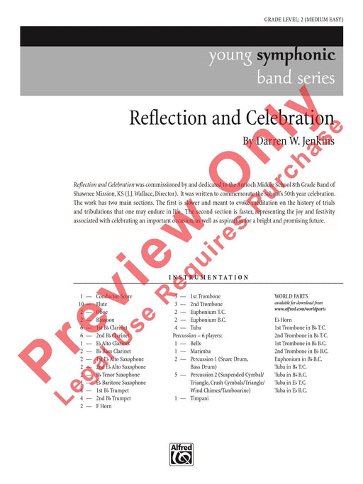 Reflection and Celebration 反射 總譜 | 小雅音樂 Hsiaoya Music