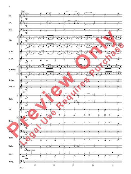 Aeolian Winds 總譜 | 小雅音樂 Hsiaoya Music