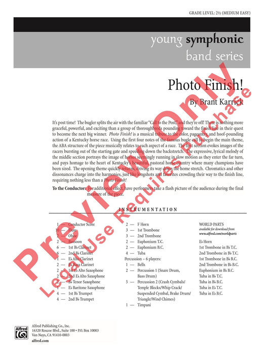 Photo Finish! 總譜 | 小雅音樂 Hsiaoya Music