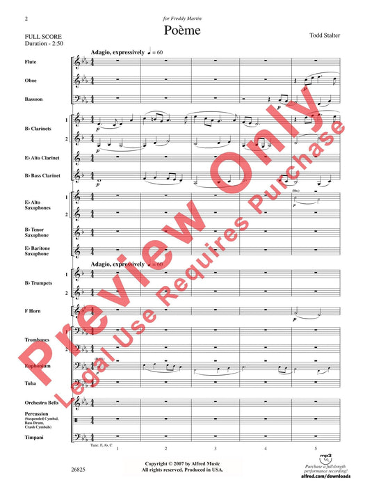 Poeme 總譜 | 小雅音樂 Hsiaoya Music