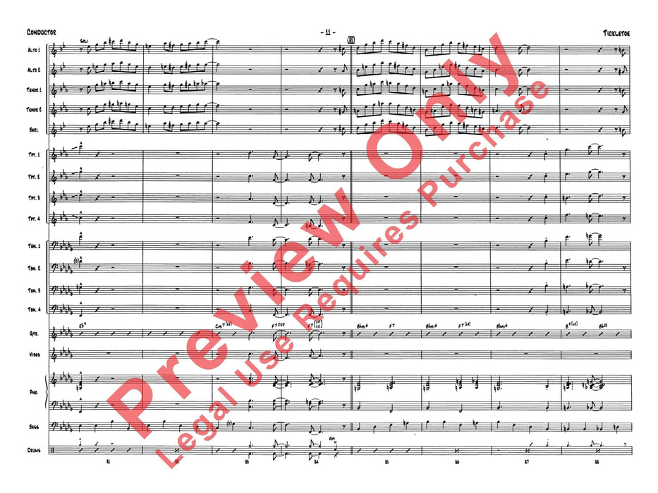 Tickletoe 總譜 | 小雅音樂 Hsiaoya Music