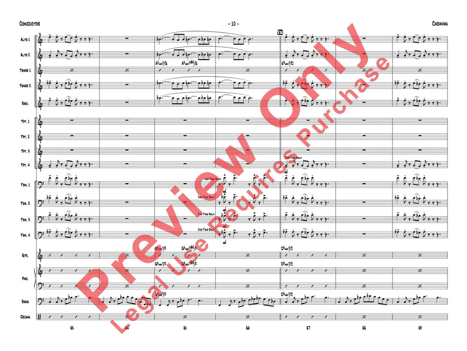 Caravan 總譜 | 小雅音樂 Hsiaoya Music