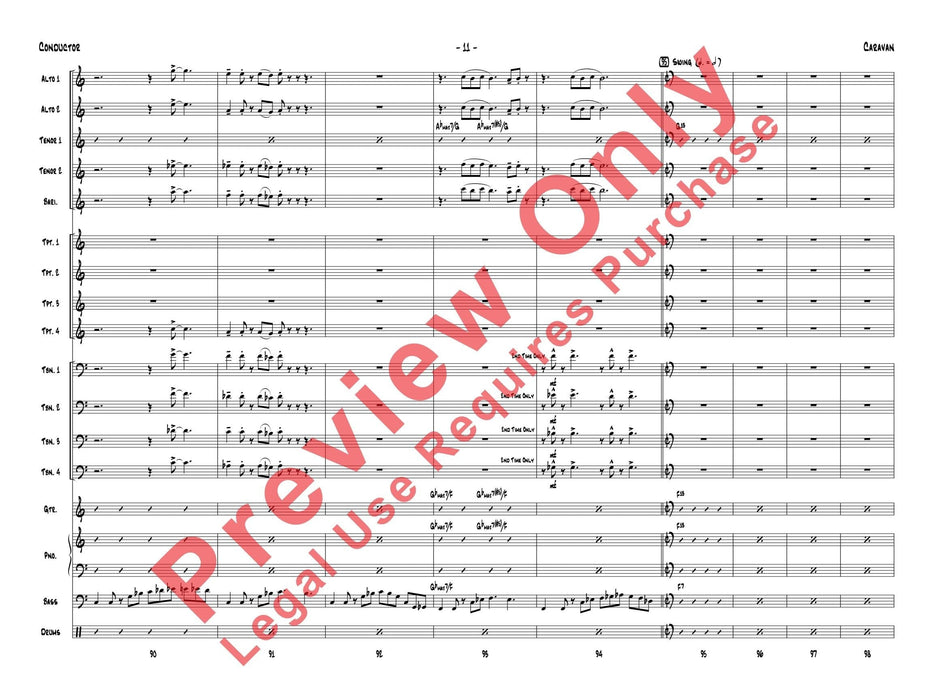 Caravan 總譜 | 小雅音樂 Hsiaoya Music