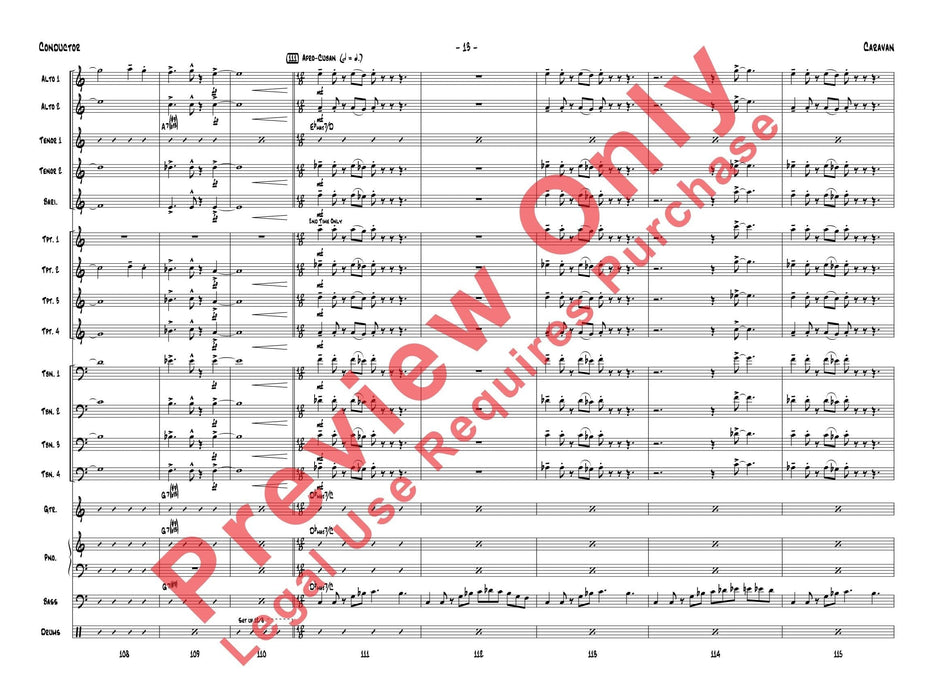 Caravan 總譜 | 小雅音樂 Hsiaoya Music