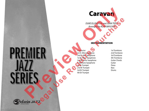 Caravan 總譜 | 小雅音樂 Hsiaoya Music