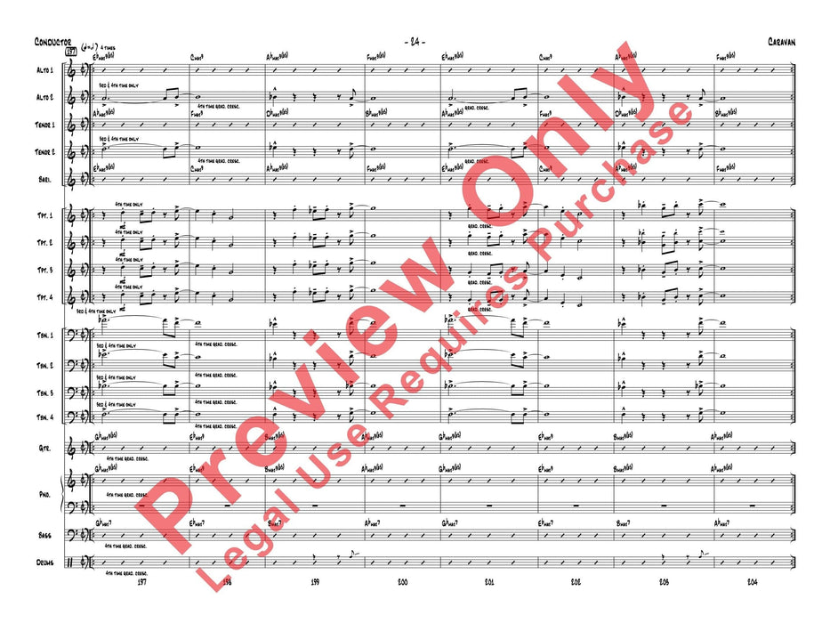 Caravan 總譜 | 小雅音樂 Hsiaoya Music