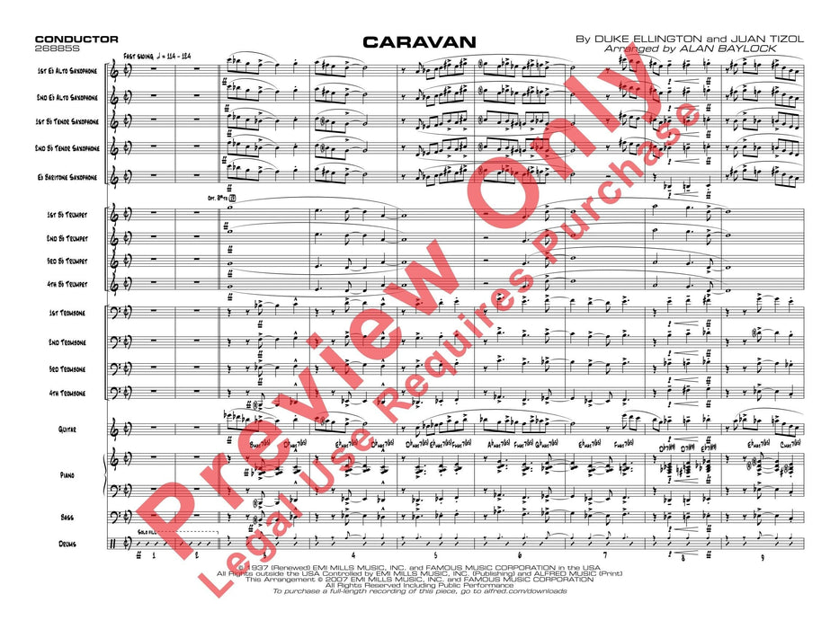 Caravan 總譜 | 小雅音樂 Hsiaoya Music