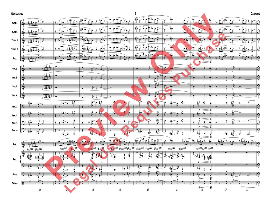 Caravan 總譜 | 小雅音樂 Hsiaoya Music