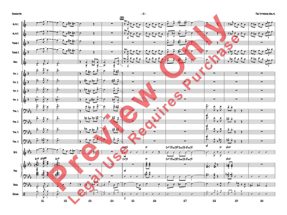 The Jitterbug Waltz 圓舞曲 總譜 | 小雅音樂 Hsiaoya Music