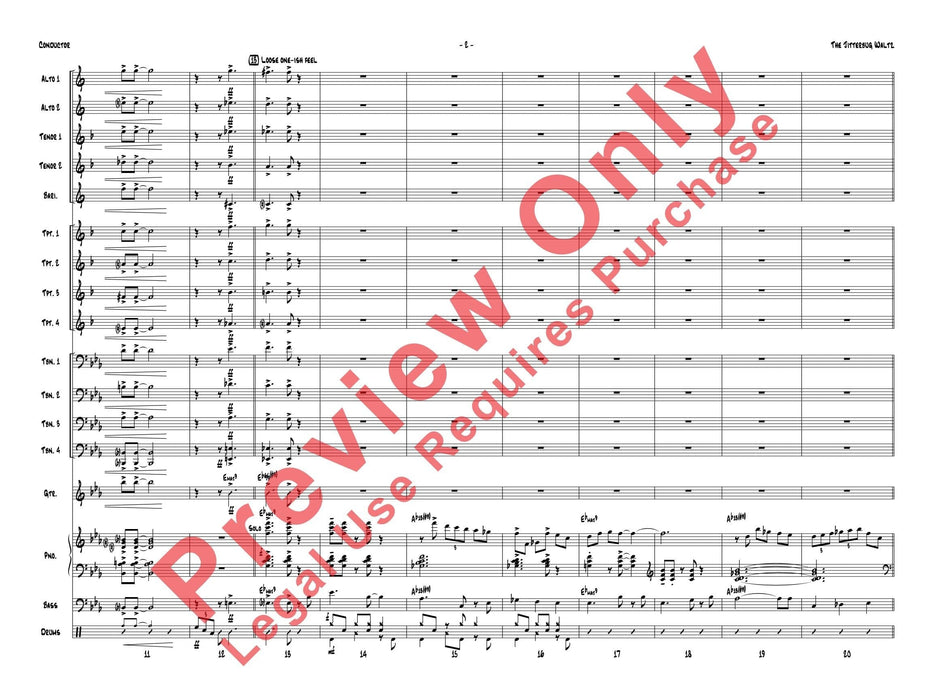 The Jitterbug Waltz 圓舞曲 總譜 | 小雅音樂 Hsiaoya Music