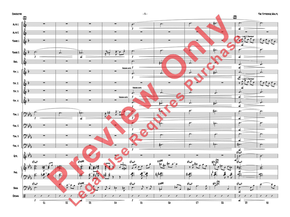 The Jitterbug Waltz 圓舞曲 總譜 | 小雅音樂 Hsiaoya Music