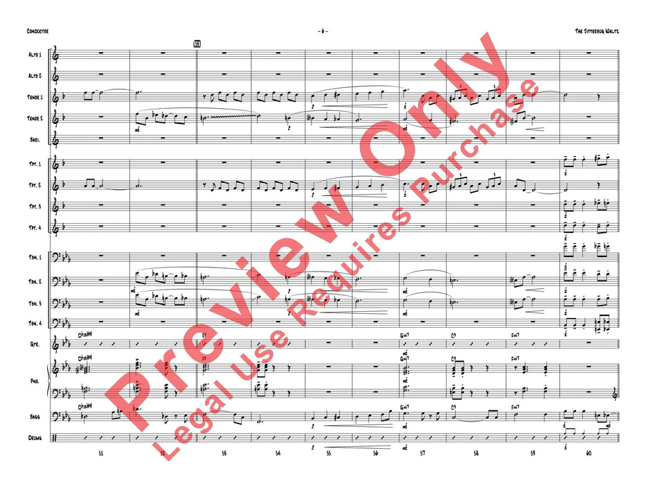 The Jitterbug Waltz 圓舞曲 總譜 | 小雅音樂 Hsiaoya Music