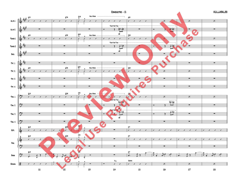 Hullabaloo 總譜 | 小雅音樂 Hsiaoya Music