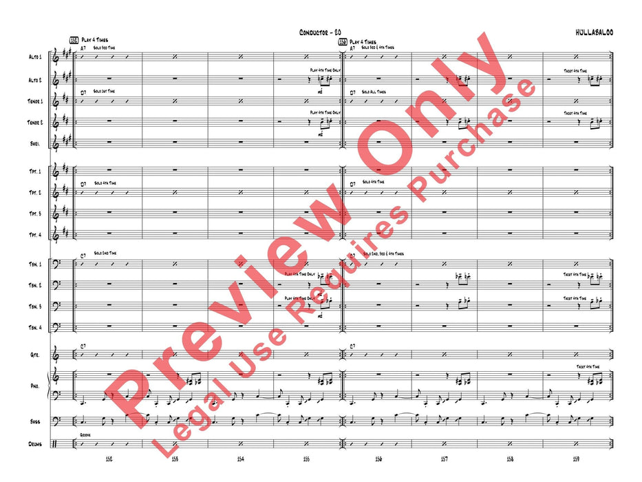 Hullabaloo 總譜 | 小雅音樂 Hsiaoya Music