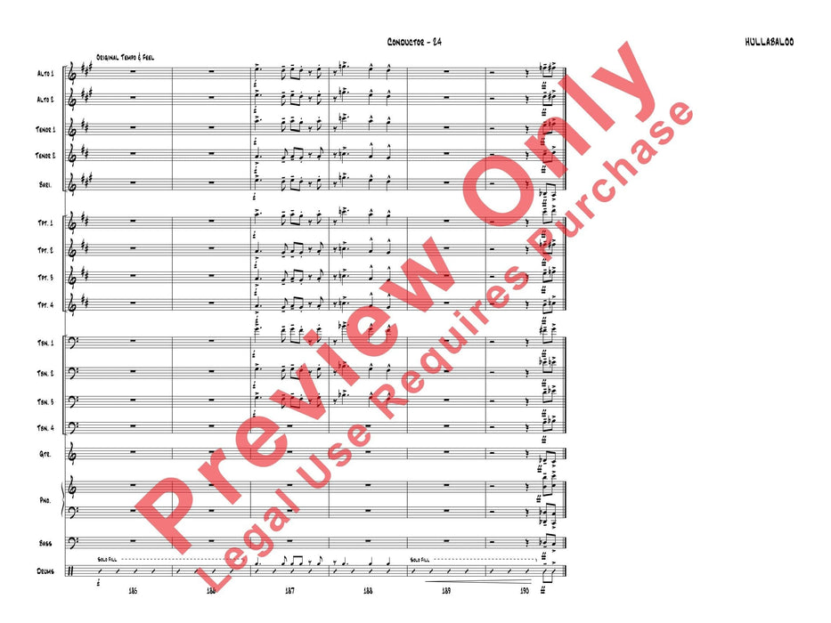 Hullabaloo 總譜 | 小雅音樂 Hsiaoya Music