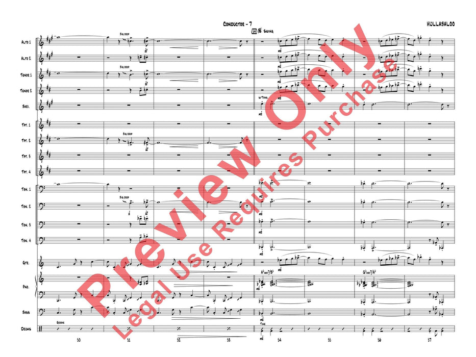 Hullabaloo 總譜 | 小雅音樂 Hsiaoya Music