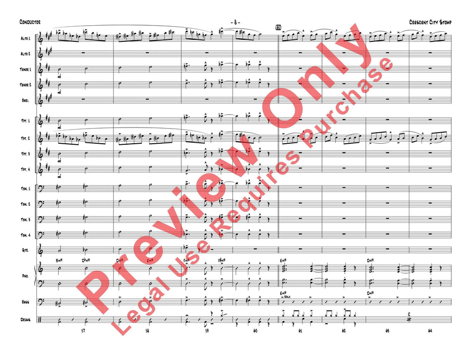 Crescent City Stomp 總譜 | 小雅音樂 Hsiaoya Music