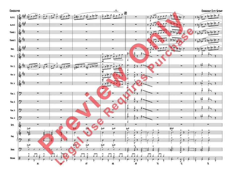 Crescent City Stomp 總譜 | 小雅音樂 Hsiaoya Music