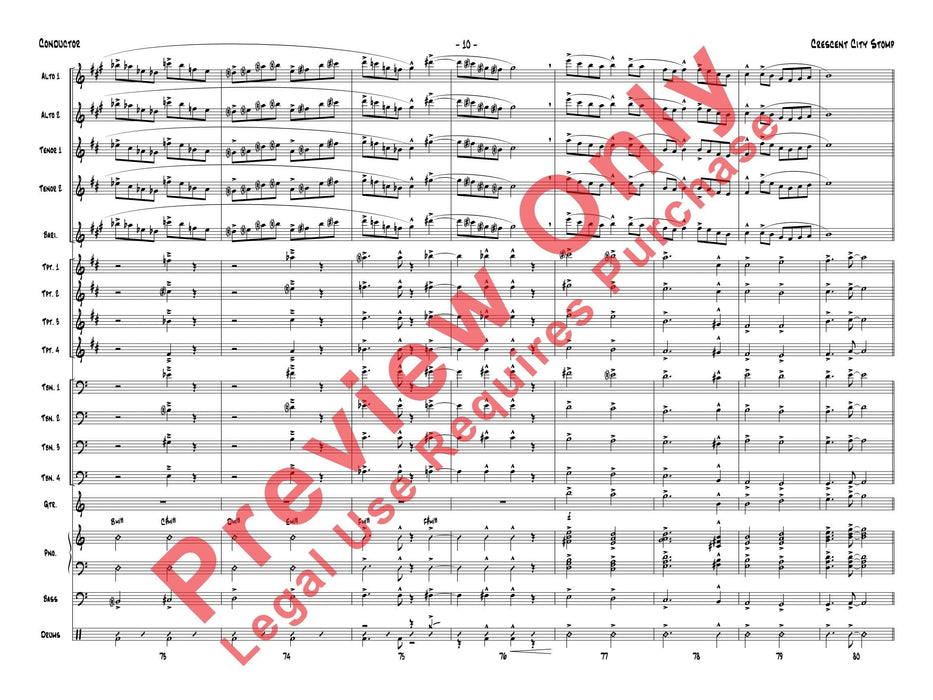 Crescent City Stomp 總譜 | 小雅音樂 Hsiaoya Music