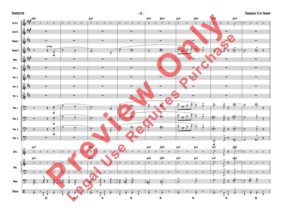 Crescent City Stomp 總譜 | 小雅音樂 Hsiaoya Music