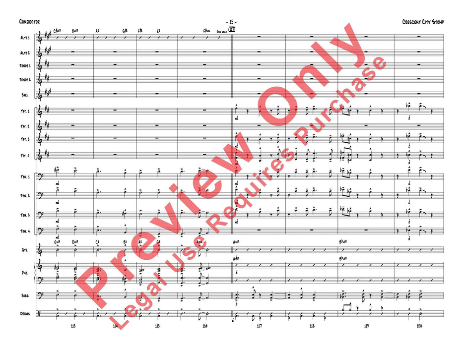 Crescent City Stomp 總譜 | 小雅音樂 Hsiaoya Music