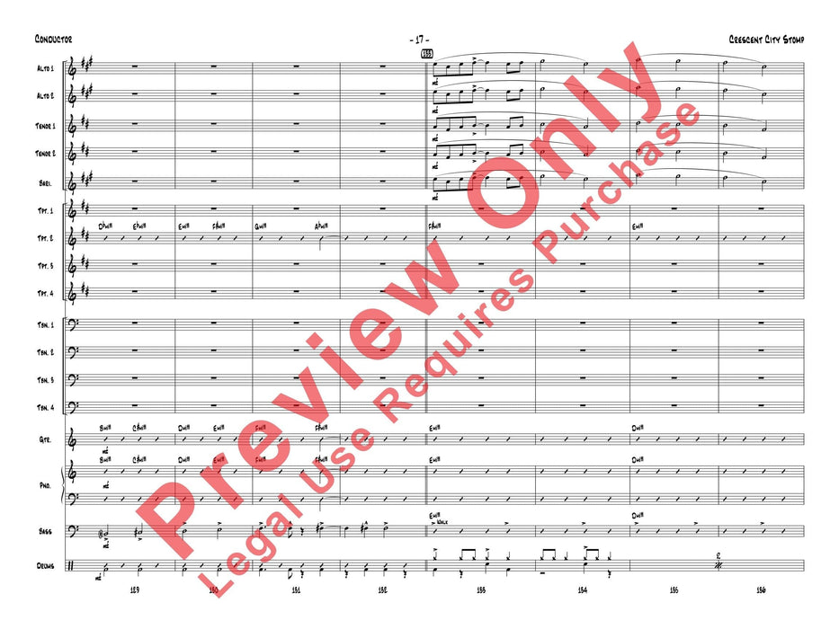 Crescent City Stomp 總譜 | 小雅音樂 Hsiaoya Music