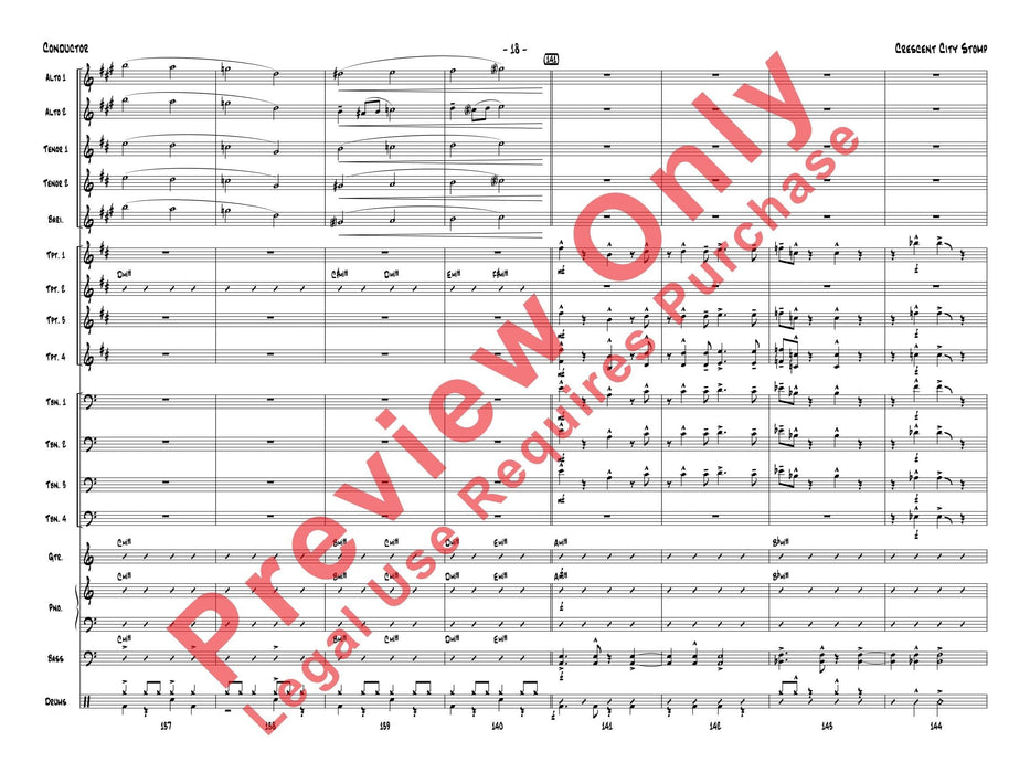 Crescent City Stomp 總譜 | 小雅音樂 Hsiaoya Music