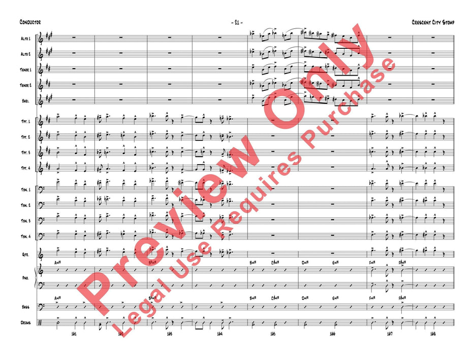 Crescent City Stomp 總譜 | 小雅音樂 Hsiaoya Music