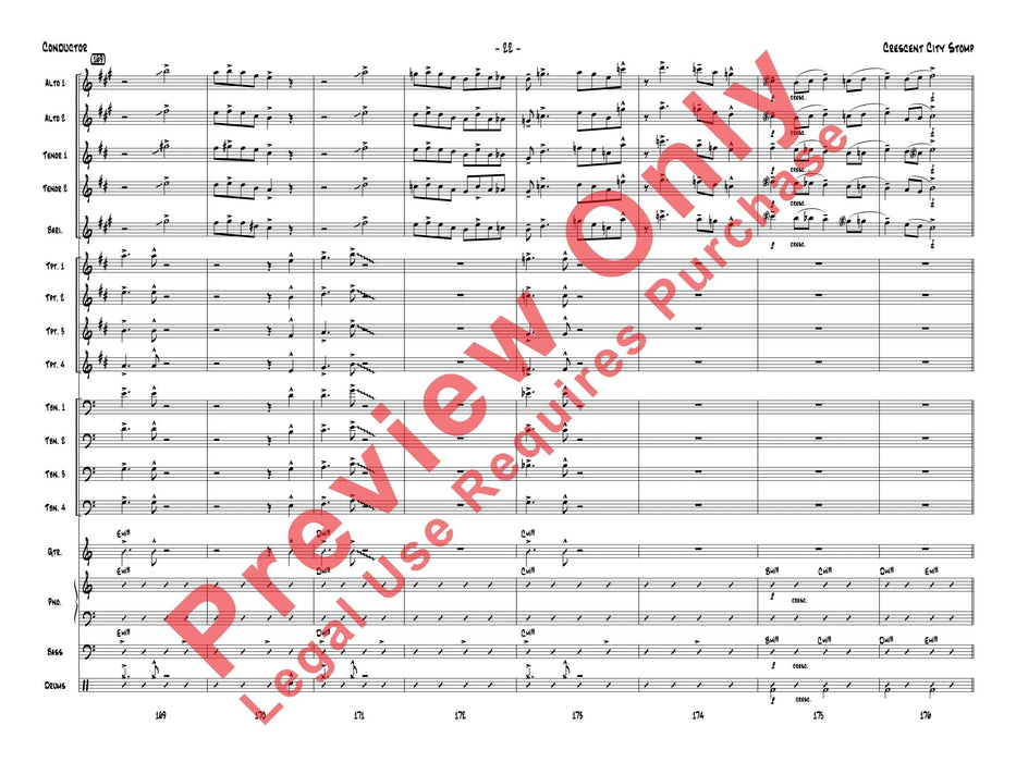 Crescent City Stomp 總譜 | 小雅音樂 Hsiaoya Music