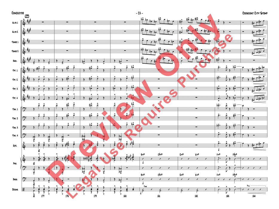 Crescent City Stomp 總譜 | 小雅音樂 Hsiaoya Music