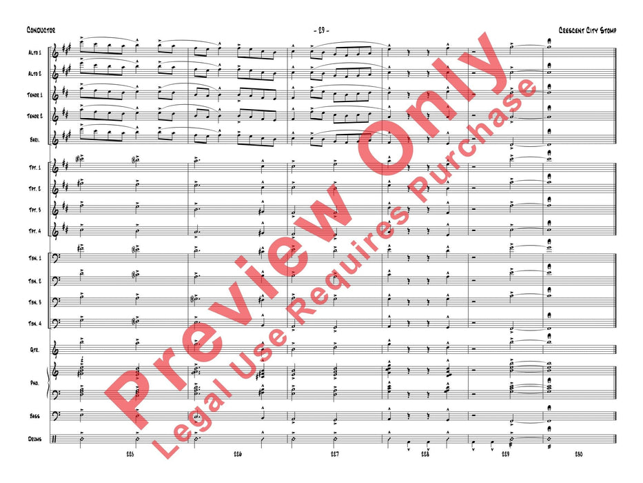 Crescent City Stomp 總譜 | 小雅音樂 Hsiaoya Music