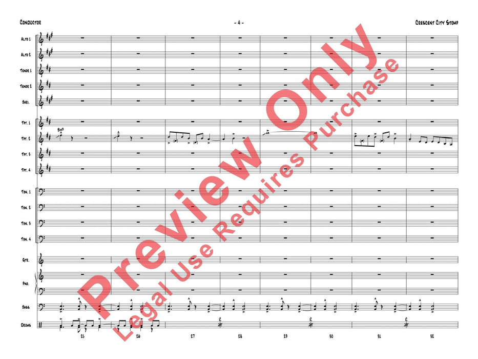 Crescent City Stomp 總譜 | 小雅音樂 Hsiaoya Music