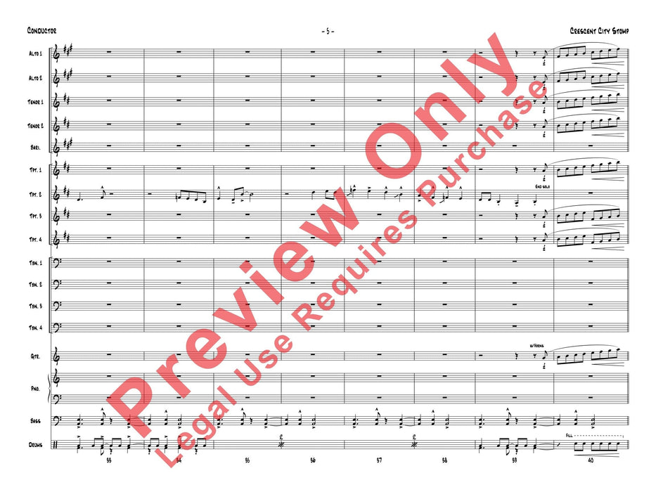 Crescent City Stomp 總譜 | 小雅音樂 Hsiaoya Music