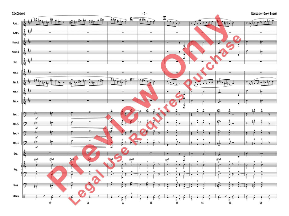 Crescent City Stomp 總譜 | 小雅音樂 Hsiaoya Music