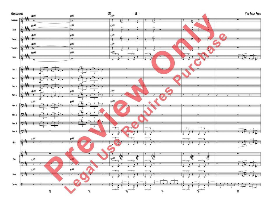 The Phat Pack 總譜 | 小雅音樂 Hsiaoya Music