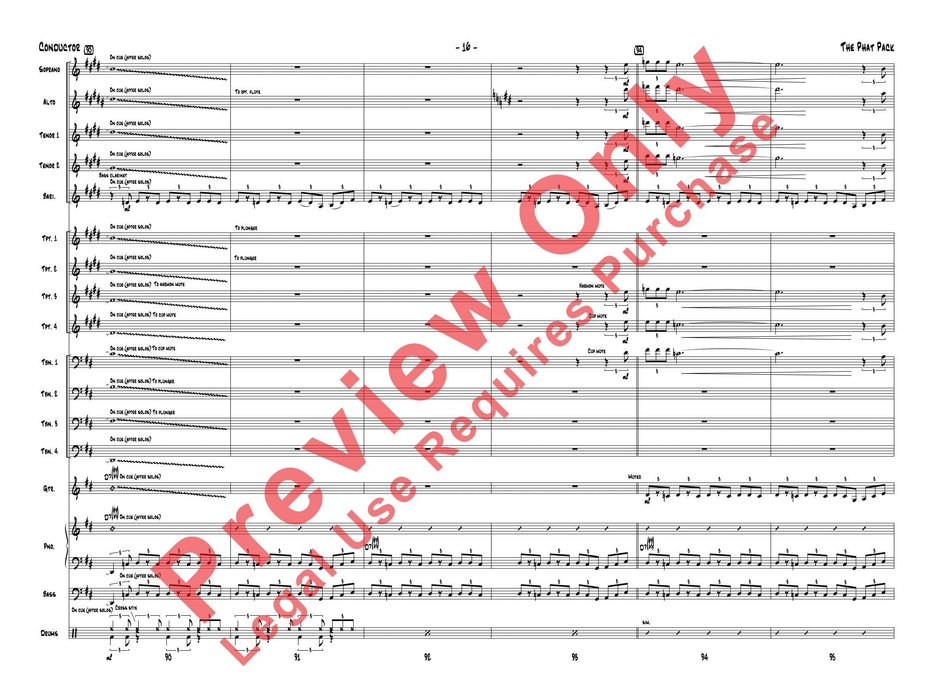 The Phat Pack 總譜 | 小雅音樂 Hsiaoya Music