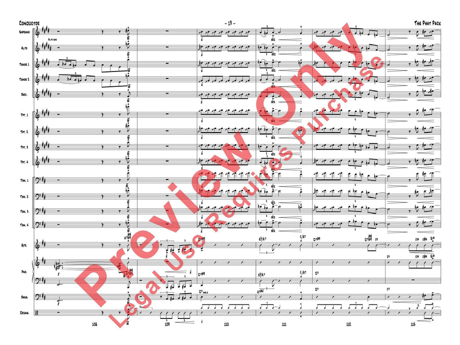 The Phat Pack 總譜 | 小雅音樂 Hsiaoya Music