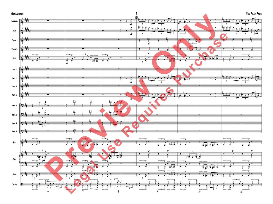 The Phat Pack 總譜 | 小雅音樂 Hsiaoya Music