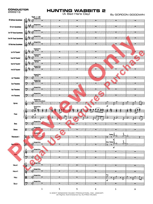 Hunting Wabbits 2 (A Bad Hare Day) 總譜 | 小雅音樂 Hsiaoya Music